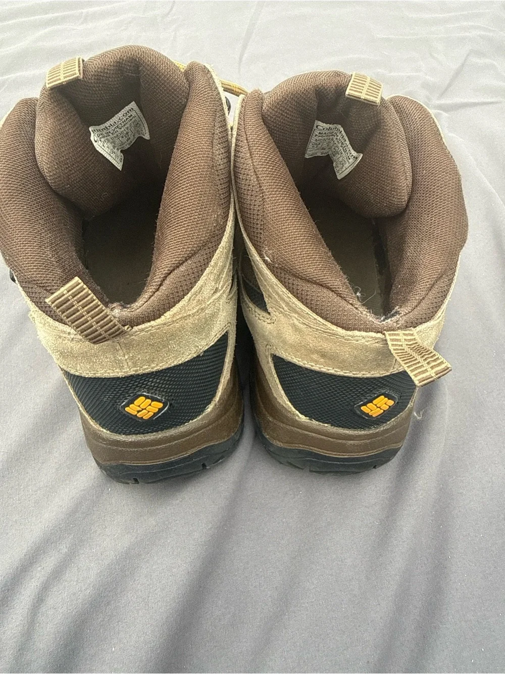Columbia Men's Brown Hiking Boots BM3619-230 US Size 8.5
